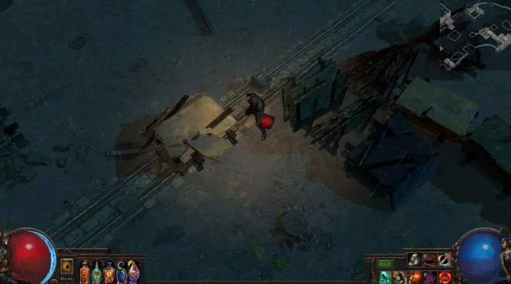 path of exile: the fall of oriath minimap