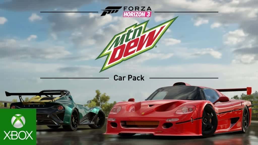 Mountain Dew Car Pack Image