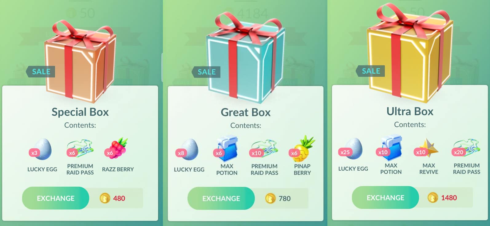 new special great ultra box sale