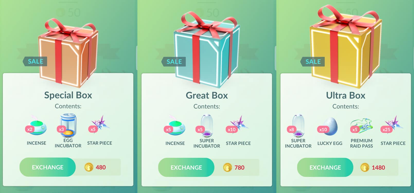 special great ultra boxes sale