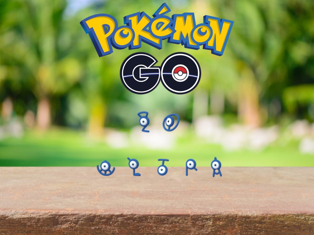 Pokemon Go List Of Released Unown Pokemon Including Shiny Forms