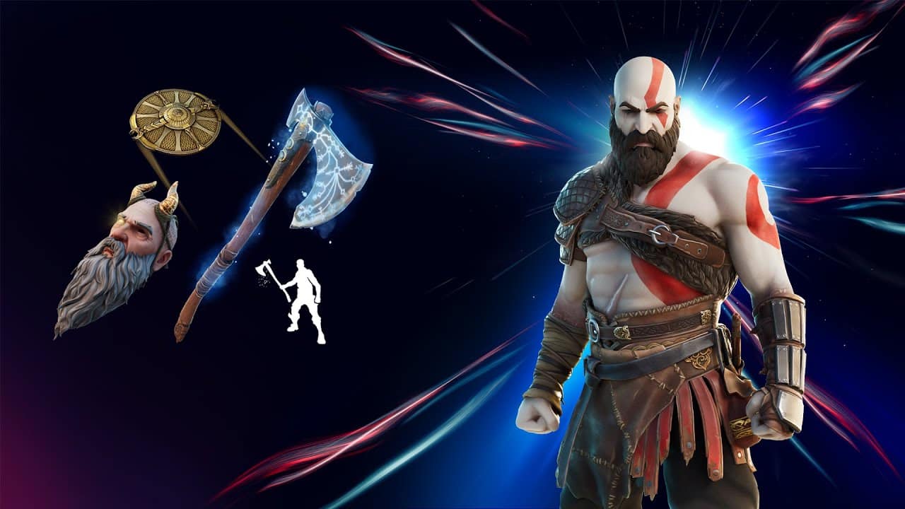 Kratos Enters Fortnite Through The Zero Point