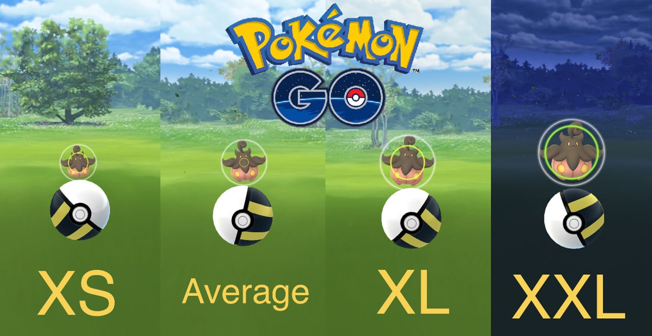 Pokemon Go How To Tell Pumpkaboo Size