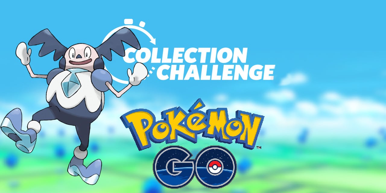 Pokemon Go Winter Wonderland Collection Challenge featuring Galarian Mr