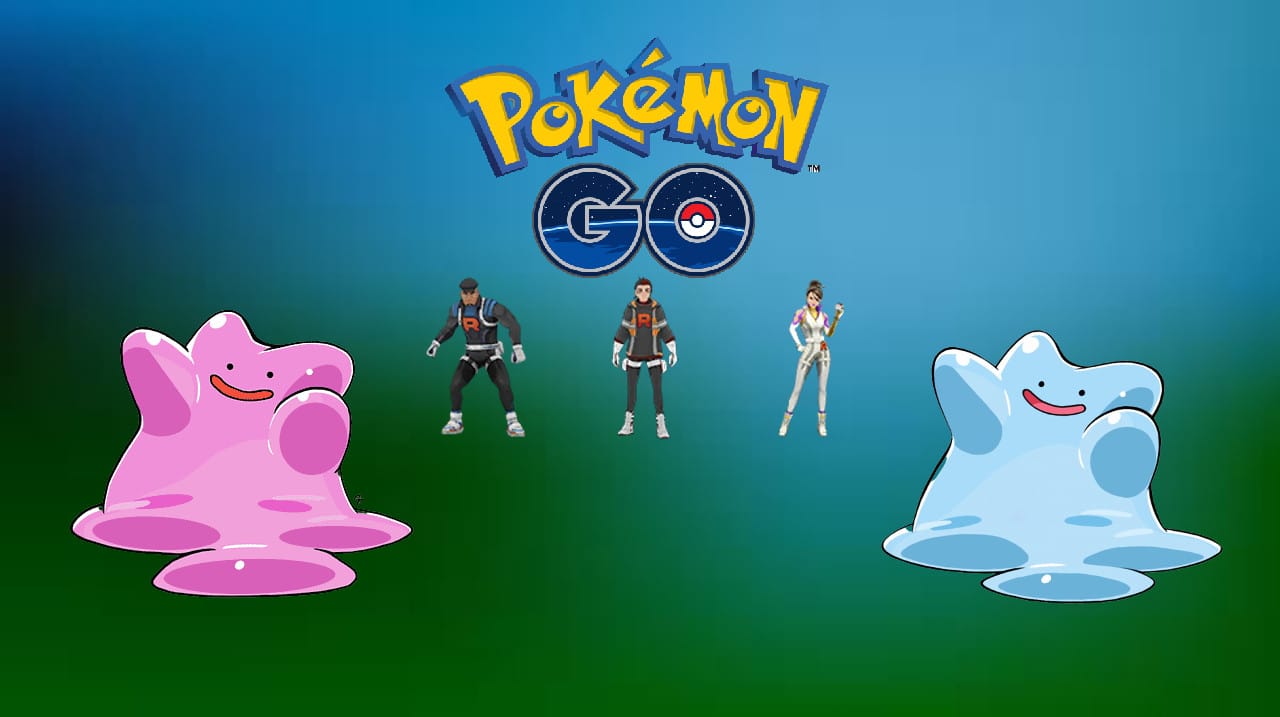 Pokemon Go April Fool's featuring Ditto and Team Go Rocket Event