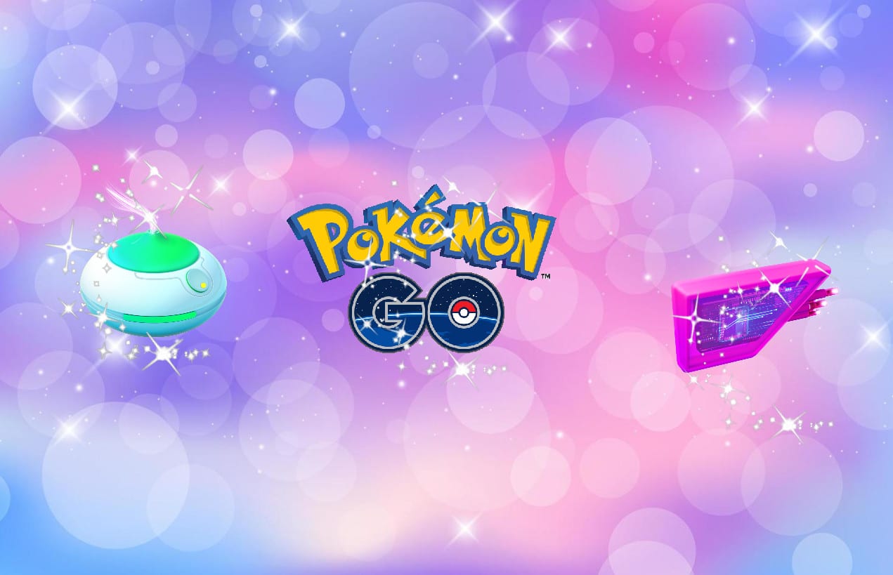 Pokemon Go Sparkly wierook en kunstaas toegevoegd